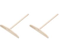 KitchenCraft Esparcidor para Crepes de Madera 17.1 x 24 x 3.7 cm (Paquete de 2)