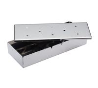 Kitchencraft home made stainless steel bbq smoker box, 22.5 x 9 x 4 cm