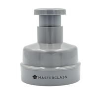 MasterClass Burger Maker Press, Burger Patty Maker para hamburguesas caseras, kit antiadherente para hamburguesas con molde para hamburguesas, 100 discos de cera y un libro de recetas.