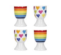 KitchenCraft Juego de hueveras, Porcelana