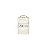 KitchenCraft Living Nostalgia Recipiente para café, 11 x 17 cm - Crema antiguo