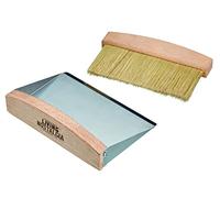 KitchenCraft Living Nostalgia Juego de recogedor y cepillo de sobremesa, 16 x 11 x 14 cm