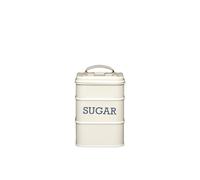 Kitchencraft living nostalgia metal sugar canister, 11 x 17 cm - antiq