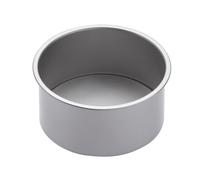 KitchenCraft Molde redondo antiadherente con base suelta, 18 cm (7"), plateado