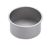 KitchenCraft Molde redondo antiadherente con base suelta, 18 cm (7"), plateado