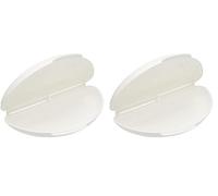 KitchenCraft Molde para Microondas de Tortillas Plástico 21 x 15 cm (Paquete de 2)