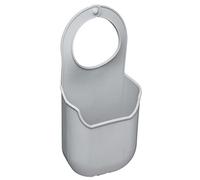 KitchenCraft - Organizador de Fregadero, Silicona, Gris, 4 x 10 x 19,5 cm