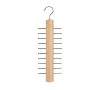 Kitchencraft Percha Corbatas, Madera, Natural, 15x3x49 cm