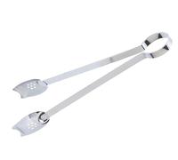 KitchenCraft Pinzas de cocina, acero inoxidable para freír, asar y cocinar, 24 cm (9½")