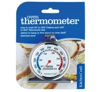 KitchenCraft - Pirómetro para Horno, Termómetro Indicador de Temperatura, Acero Inoxidable