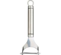 KitchenCraft Pelapatatas profesional giratorio en forma de Y de acero inoxidable, 18 cm (7")