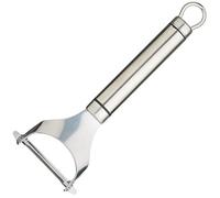 KitchenCraft Pelapatatas profesional giratorio en forma de Y de acero inoxidable, 18 cm (7")