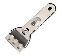KitchenCraft Raspador para Placas de Vitrocerámica de Acero Inoxidable, 14 cm