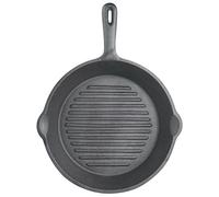 KitchenCraft Sartén para Cocinar a la Plancha de Hierro Colado, 24 cm