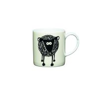 Kitchencraft taza para café con motivos de oveja, porcelana, multicol