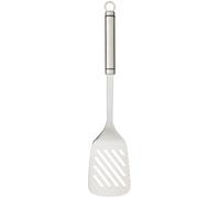 Kitchencraft volteador con ranuras, antiadherente para pescado, acero