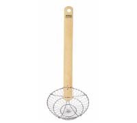 KitchenCraft World of Flavours Chinese Spider Skimmer with Bamboo Wood Handle, 33 cm (13")