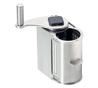 KitchenCraft: World of Flavours - Rallador de Queso Parmesano, Rallador Manual Rotativo, Acero Inoxidable, Caja Regalo, 10,5 x 5 x 15 cm