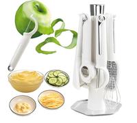 kitchengadgetset- 7-piece kitchengadgetSet, Vegetable Peeler With Storage Stand, kitchengadgetset| Includes Bottle Opener, Peeler, Grater, Whisk And Sifter For Home Kitchen