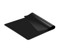 KITCHENRAKU KR Base de silicona antideslizante, alfombrilla de silicona, resistente al calor, antiadherente, reutilizable, apta para alimentos, apta para lavavajillas (negro, 40 x 60 cm)