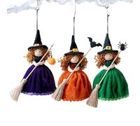 Kitchens Halloween Witch Doll | 3 Piece Small Cute Ornament | Funny Kids To