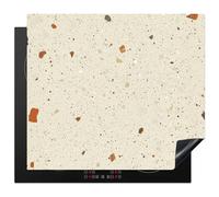 KitchenYeah© Cubre Vitrocerámica - Protector Vitroceramica Induccion 60x52 cm - Tapa Vitroceramica - Protector de Vitroceramica Terrazo - Decoración - Azulejos - Patrones