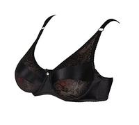 Kitchnexus Sujetador de mastectomía para Pechos postizos de Silicona (40/90, Negro)