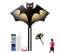 Kites for Kids - Colorful Beginner Flying Kite with Comfortable Grip Handle, Dynamic Outdoor Toy for Boys and Girls, Family Fun Activity, Beach and Park Entertainment, Sports Game