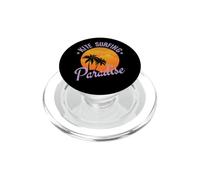 Kitesurf en la Playa Kite Surfing Paradise PopSockets PopGrip para MagSafe
