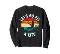 Kitesurf Kiteboarding Let's Go Fly A Kite Sudadera