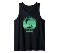Kitesurf polinesio de Tahití Camiseta sin Mangas