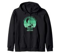 Kitesurf polinesio de Tahití Sudadera con Capucha