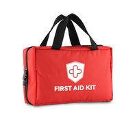 Kitgo Pequeño kit de primeros auxilios con 192 piezas de accesorios médicos de emergencia para el lugar de trabajo, hogar, deportes, naturaleza, supervivencia, conducción, viajes, canotaje, senderismo