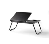 KitHome - Mesa Plegable Auxiliar Multifuncional, 55x32x28cm, Plus, Negro