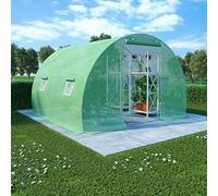 kithwjll Invernadero de 6 m² 3 x 2 x 2 m con ventana y puerta para jardín, balcón, terraza, ideal para verduras, hierbas, flores, plántulas, casa de plantas, protección de plantas, invernadero, túnel