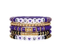 Kitimi Olivia Merch - Juego de pulsera para fanáticos, pulsera inspirada en el álbum de música Guts Sour de Rodrigo, aretes de mariposa morada, calcomanías para amantes de la música, regalos para