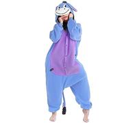 Kitimi Pijama de Animales Onesie Disfraz Adulto Pijama Entero Cosplay Traje de Disfraz Animal para Disfraces de Carnaval Fiesta de Halloween Ropa de Dormir Navidad Mujer y Hombre