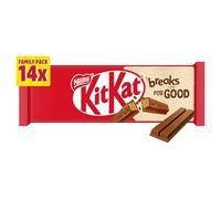 KitKat - Barra de galletas de chocolate con leche de 2 dedos, paquete múltiple de 14 x 20,7 g (paquete de 2) "A symphony of Flavors" cesta de regalo sabrosa y retorcida para cumpleaños, Navidad,