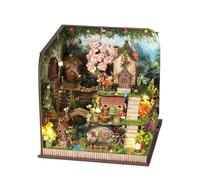 KitNook Book Generico - Pequeña casa hecha a mano, kit de construcción, decoración de mesa creativa para adultos, adolescentes, para la casa, libros, dormitorio, explorar la creatividad Infi