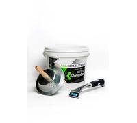 Kitomasgota Kit Quitar Gotele, 100% Eco, Pasta al Agua, 5L, Cazoleta Redonda 150mm, Rasqueta Carburo de Tungsteno (15kg/63mm)