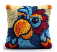 Kitquiver Juego De Cojines De Nudos,Dibujos Animados Juego De Ganchos,Funda De Almohada Decorativa,Creativo,Kit De Ganchos Para Principiantes Y Adultos,Regalos 43 X 43 Cm