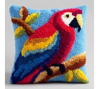 Kitquiver Juego De Cojines De Nudos,Loro Juego De Ganchos,Funda De Almohada Decorativa,Creativo,Kit De Ganchos Para Niños Y Adultos,Regalos 43 X 43 Cm