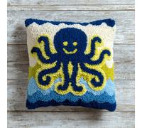 Kitquiver Juego De Cojines De Nudos,Pulpo Anudar Uno Mismo,Juego De Ganchos,Funda De Almohada Decorativa,Creativo,Kit De Ganchos Para Niños Y Adultos,Regalos 43 X 43 Cm