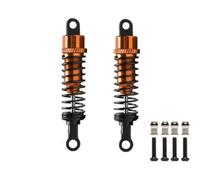 Kits Amortiguador RC Para FS Para Carreras Monster Truck Todoterreno 736092 73603 73801 1/18 Aleación 2/4 Piezas 52-64 Mm Amortiguador Aceite Ajustable Coche Control Remoto(Orange,2PCS)