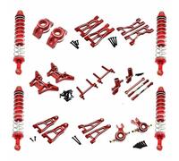 Kits Amortiguador RC Para Ud1201 Ud1202 Ud-12pro 1/12 Kit Enlace Torre Brazo Suspensión Con Amortiguador Coche RC Accesorios Actualización(Red)