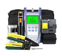 Kits Avanzados De Mantenimiento De Fibra Óptica Con Buscador Visual De Fallas Cleaver Stripper Medidor De Potencia Para Instalación De Redes Kit De Empalme En Frío Con Medidor De Potencia Óptico
