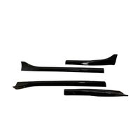 Kits Carrocería Alerón Faldones Laterales 4Piezas Extensiones Parachoques Difusor Protector Modificado para Tesla para Modelo 3 Y Falda Lateral Coche(3-Gloss Black)