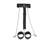 Kits con collar, esposas y pinzas para pezones Kit Juguetes sexuales, bdsm Esposas para parejas, restricción sexual y bondage Juegos de cama SM Play Juguetes sexuales para parejas