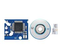 Kits de actualización para Nintendo GameCube, 1 chip XENO + 1 adaptador de tarjeta micro SD SD2SP2 (blanco) + 1 mini disco para NGC Game