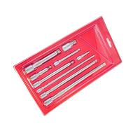 Kits de adaptadores de enchufe de junta multiusos, 9 piezas de varilla de extensión de acero de alta resistencia para mecánicos y bricolaje, varilla de extensión de enchufe de reparación de